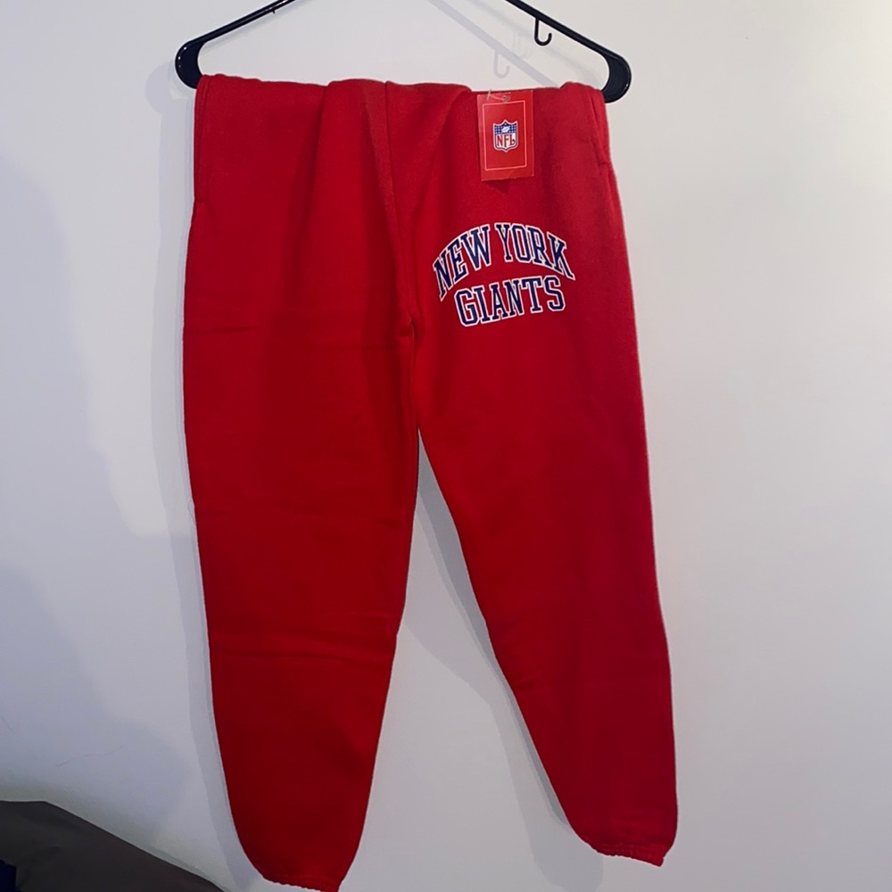 NWT Lee Sport NFL NY Giants Sweatpants M